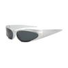 Óculos de sol personalizados estilo futuro Y2K novos óculos de sol europeus e americanos ins equitação street shot formato côncavo punk óculos de sol esportivos maré