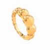 Moda Transfronteriza Europea y Americana Joyería de Mano Lujo Ligero Viento Frío Anillo Colgante Fundido Anillo Creativo Personalizado para Pareja