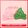 Série Exterior Formas de Biscoito Série Exterior 3D Desenho Animado Formas de Biscoito Animação com Massa DIY Impressão de Simulação