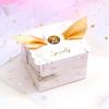 Suministros de boda europeos personalidad creativa cartón de dulces caja de regalo de boda caja de dulces bolsa de dulces de boda punto