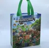 Fábrica de comércio exterior nova bolsa de compras de TNT de desenho animado meu mundo bolsa de presente bolsa de embalagem de presente em estoque atacado