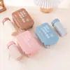 Lonchera de Plástico de Tres Compartimentos, Aptas para Microondas, Lonchera para Estudiantes, Set de Vasos de Agua, Personalización de Regalo para Lonchera