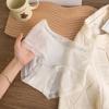 Ropa interior de seda de hielo para mujer, verano, delgada, de talle medio, modal, para niñas, transpirable, de secado rápido, sin costuras, shorts de cadera para niña, cabeza