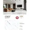 1200x3000 Formato Grande Roca Porcelánica Panel de Pared Fondo para Vestíbulo Sala de Estar de Villa Veta Continua Piedra de Lujo Roca Porcelánica Placa Grande
