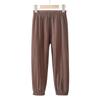 Calça de Linho e Seda de Gelo Secagem Rápida Anti-mosquito para Meninos e Meninas Verão Fina Amiga da Pele Respirável Calça Anti-mosquito para Bebê Pai-Filho