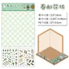 Adesivos de Paisagismo Estéreo Micro Pet Shop Cabana Quebra-Cabeça DIY Decoração Cartoon Adesivos Impermeáveis Transfronteiriços Atacado