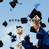 En Stock Transfronterizo Temporada de Graduación Universitaria Europea y Americana 2025 Cartera Pinza para Billetes de Madera Cartera Personalizada Cartera de Madera