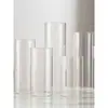 Candelabro de Vidro Transparente Tampa de Vidro Tampa à Prova de Vento Tampa de Vidro Copo à Prova de Vento Copo para Vela Resistente a Altas Temperaturas Copo à Prova de Fogo Estilo Europeu