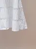 Vestido de Verano Nuevo Estilo Coreano de Alta Gama con Rayas, Manga Corta, Cuello y Cinturón para Mujer
