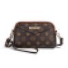 Bolsa transversal feminina casual retrô, bolsa clutch multicamadas, ombro único, pequena, de meia-idade, para mulheres, verão 2022