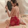 Ropa Interior Divertida Sexy Encaje Hueco Cheongsam Uniforme Tentación Perspectiva Pijama Cosplay Pasión 6650