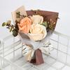 Caixa de Presente de Joias para Dia dos Namorados e Dia dos Professores, Acessórios de Aromaterapia, Buquê de Flores Secas Eternas, 3 Flores de Sabão de Rosa, Presente de Lembrança