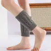 Polainas de Tricô, Capas para Botas, Leggings de Lã, Meias, Protetores de Panturrilha, Protetores de Tornozelo, Aquecedores de Tornozelo, Meias de Pelo