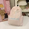 Mochilas Escolares para Niñas, Estudiantes de Primaria, Nuevos Estudiantes de Secundaria 2025, Mochilas Versátiles de Gran Capacidad de Aspecto Moderno Estilo Coreano Ins para Mujeres