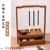 Portalápices portalápices de pinceles nanzhu portalápices de estudio madera maciza colgador de pinceles nuevo estilo nacional multifuncional simple estudio cuatro tesoros escritorio