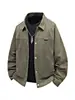M-8XLTela de alta calidad, chaqueta moderna y elegante para hombre, estilo único, talla grande, abrigo casual versátil