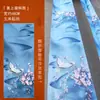 Nueva Pintura de Tinta de Estilo Chino Boda Fondo de Techo Flotante Gasa Pergamino Paisaje Antiguo de Jiangnan Gasa de Techo Decoración Colgante