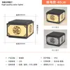 Luces Solares para Jardín Exterior se Encienden Automáticamente al Anochecer, Luces Solares para Postes de Valla en Jardines Rurales, Luces Cuadradas para Postes de Valla