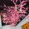 Ramas de flor de cerezo flor de durazno falsa plantas verdes de techo decoración enredaderas de flores de interior pared de celebridad de internet supermercado restaurante habitación cubierta superior fealdad