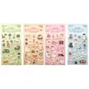 Señor. Pegatinas Planas de Fieltro de Papel Serie Álbum de Gatos Tema Mascota Linda Material Adorable para Diario Pegatinas Decorativas