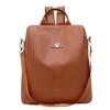 Mochila Antifurto Feminina 2025 Nova Moderna Grande Capacidade Pu Macio Bolsa Escolar Estudante Mochila de Viagem ao Ar Livre Bolsa Feminina