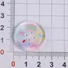 Nuevos botones de anillo liso para pajarita de gato KT, piezas de accesorios DIY para fundas de teléfono, materiales de parche de pegamento de crema al por mayor