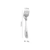 Cuchara Pequeña de Acero Inoxidable 304 Mate Caricatura Cuchara Infantil Linda Cuchara para Comida de Bebé Mango Corto Cuchara para Postre Cuchara Pequeña