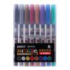 Bolígrafo de manualidades color metal bolígrafo de firma para registro bolígrafo para tarjeta de felicitación álbum de fotos bolígrafo marcador metálico bolígrafo para diario personal DIY bolígrafo para graffiti en cerámica