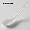 A8 colher de sopa em pó de melamina imitação de porcelana colher de plástico comercial restaurante restaurante restaurante de macarrão colher de sopa para macarrão de arroz quente picante colher para ramen
