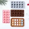 Formas de silicone para chocolate clássicas e populares, um conjunto de múltiplas formas para confeitaria caseira, formas para sobremesas francesas, atacado