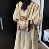 Bolso de estudiante de moda vintage para otoño e invierno, mochila informal de moda para mujer, bolso de hombro de alta gama de nicho 2024