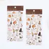 Tipetoys Estilo Chino Guka Serie Universo Chino Edición Gato Pegatinas de Lámina Dorada Gatos Mascotas Lindos