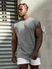 Amazon 2026 Verano Europeo y Americano para Hombre Versátil Secado Rápido Casual Color Sólido Cuello Redondo Manga Corta Top de Moda En Stock