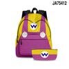 Mingcall Mochila Escolar Transfronteriza Mochila Escolar para Estudiantes Estuche para Lápices Juego de Dos Piezas
