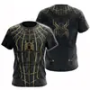 Producto Nuevo Transfronterizo Avengers 4 Endgame Traje Cuántico Camiseta de Manga Corta con Cuello Redondo Z Impresa en 3D