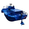 Barco triturador de jacinto de agua de gran área de Guangdong modelo de barco triturador de hierba acuática barco triturador de hibisco de agua