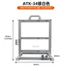 Chasis Abierto Matx Rack para Chasis de Computadora Aleación de Aluminio Atx Creativo Personalizado Itx Escritorio Chasis Refrigerado por Agua