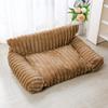 Caseta para Perros Transfronteriza, Sofá Perezoso, Perrera Gruesa de Peluche de Conejo para Mascotas, Cama para Mascotas Universal Resistente al Desgaste para Todas las Estaciones, Sofá para Gatos, Perrera para Gatos