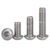 Tornillo Hueco Redondo de Acero Inoxidable 304/316 con Cabeza Hexagonal y Agujero para Roscado de Agujero Pasante de Vacío