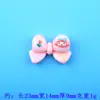 Laço de Desenho Animado Série Sanrio Acessórios de Resina Cola Cremosa DIY Capa de Celular Ímã de Geladeira Caixa de Lápis Decoração