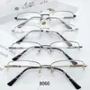 Armazón de Gafas de Aleación de Memoria Exportación Exportación Sudeste Asiático Rusia Medio Armazón para Hombre Barato Ultraligero Resistente a la Corrosión 8060
