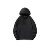 Nuevo Modelo 2025 400g Peso Pesado Hombro Caído Tendencia Marca Algodón con Capucha Holgada Sudadera para Hombre en Stock Venta al por Mayor con Impresión de Logo