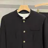Chaqueta de Rendimiento Estilo Chino para Hombre Nueva Colección 2025 con Corte Holgado y Cuello Alto en Negro