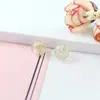 Bola de Arena de Doble Agujero Agujero Fino Cuentas de Aceite Esencial Accesorios Bola de Cristal Joyería Material Hecho a Mano Colgante de Collar Cuentas Sueltas Venta al por Mayor