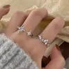 Anel Aberto Estrela Fashion, Requintado, Luxo Leve, High-End, Nicho, Versátil, Design Diário Personalizado, Joia para o Dia a Dia