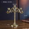 Candelabros nórdicos románticos para cenas a la luz de las velas, decoración para la mesa del comedor, candelabros modernos, sencillos y de lujo.
