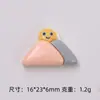 Lindo Conejo de Dibujos Animados Pastoral Creativo Hecho a Mano DIY Pegamento de Crema Funda para Teléfono Accesorios para Pinzas de Pelo Pequeños Accesorios de Resina Venta al por Mayor