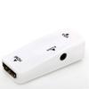 Proyector convertidor de vídeo HD HDMI hembra a VGA hembra con adaptador de audio HDMI a VGA