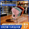 Suporte de acrílico para boné de beisebol transfronteiriço, loja de produtos tendências transparente de luxo leve, suporte de mesa para boné de bico de pato, personalizável