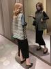 Chaleco de pata de gallo para mujer, Ropa de abrigo, Chaqueta sin mangas estilo coreano nueva para Primavera y Otoño 2026, Versátil y estiliza la figura